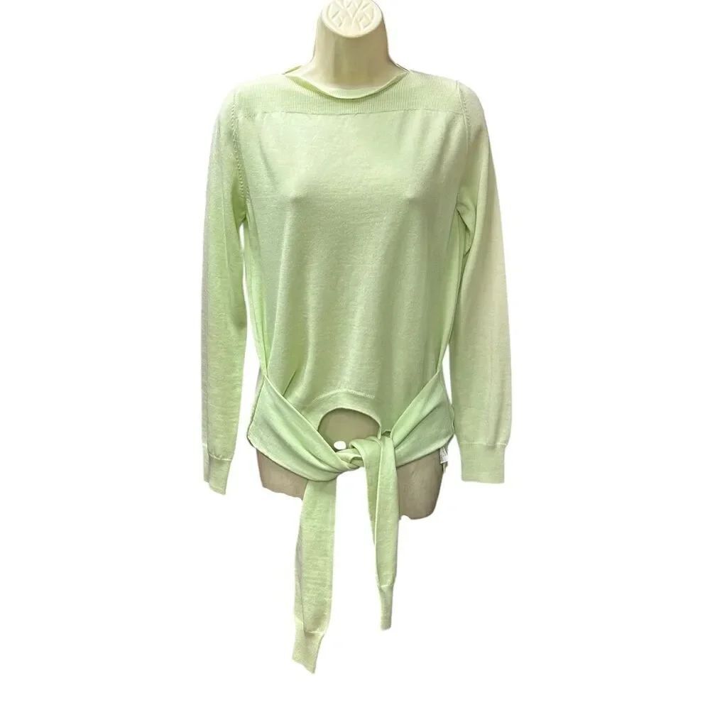 MAISON MARGIELA Pull Over Sweater in Pale Green NWt Size 30/Small